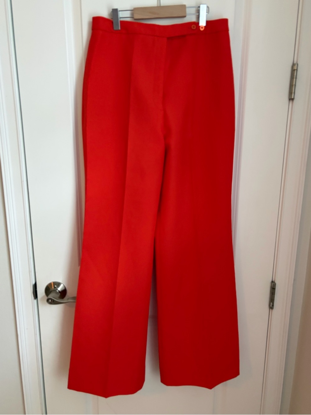 Vintage 60’s/70’s Sir James Red Polyester pants